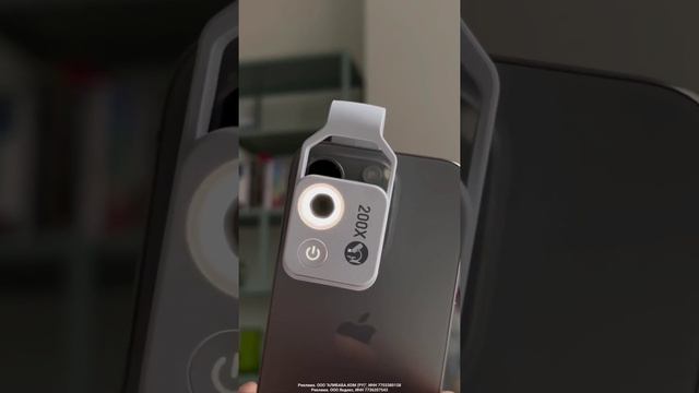 Микроскоп для телефона 200x