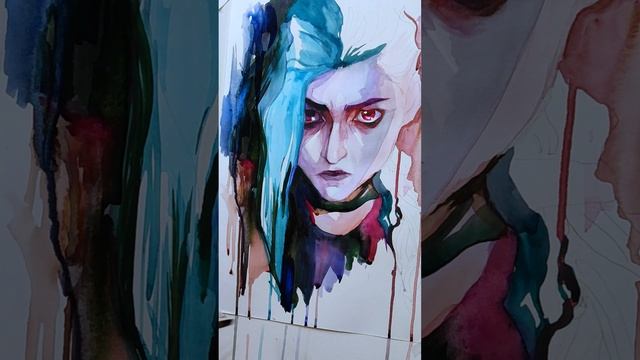рисую jinx 😼👀