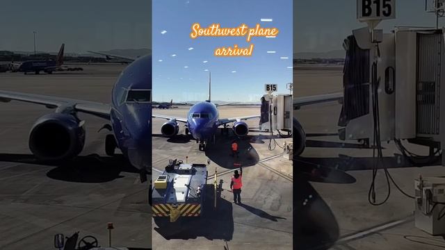 Southwest plane arrival #lasvegas #сша #hotellasvegas #wheretogoinvegas #работавсша