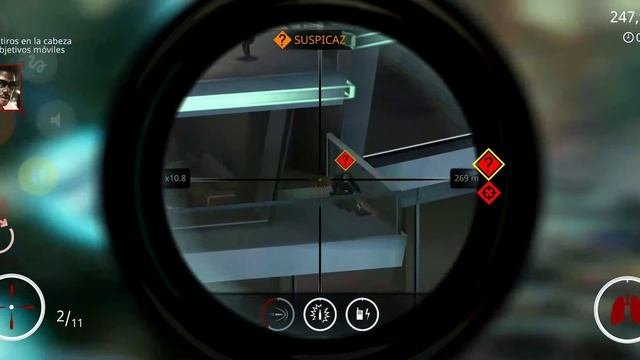 Misión 9 - Capítulo 3 -  Sniper Hitman. Dos Tiros En La Cabeza De Objetivos Móviles