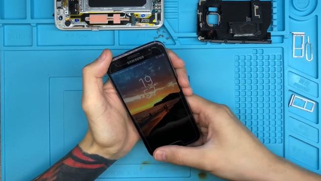Замена дисплея Samsung s7