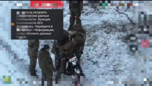 Эвакуация нашего раненого на мотоцикле
