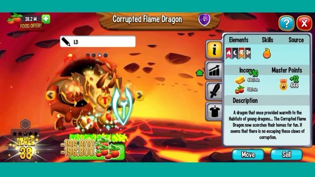 New Upcoming Dragon: Corrupted Flame Dragon (Titan + Vampire) | Dragon City 2021 |