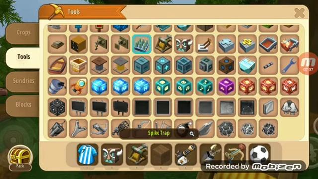 Pertama kali main mini world clock art