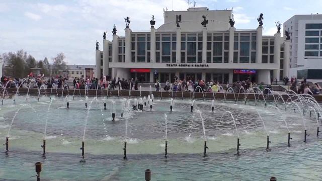 Празднование Дня Победы 9 мая 2017 года в Ижевске.
