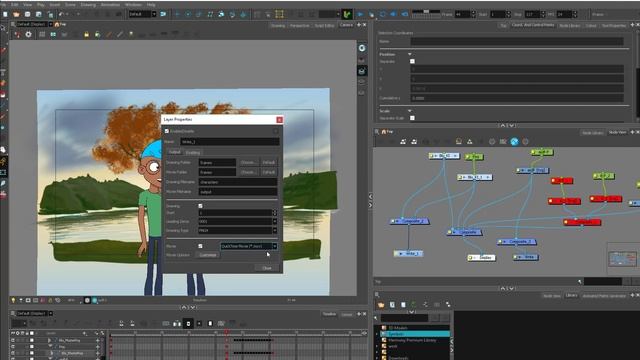 The Write node, Exporting from Harmony