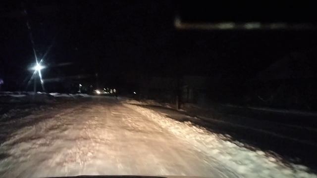 с. Чаадаевка ранним утром 20.12.2024г.