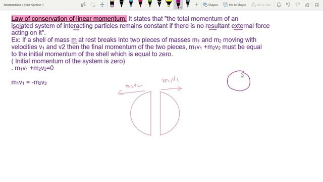 Momentum, Impulse & Law of Conservation of Linear momentum |
