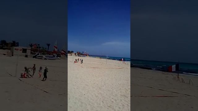 Тунис о.Джерба,Пляж hotel Magiс iliade aquapark 4.
