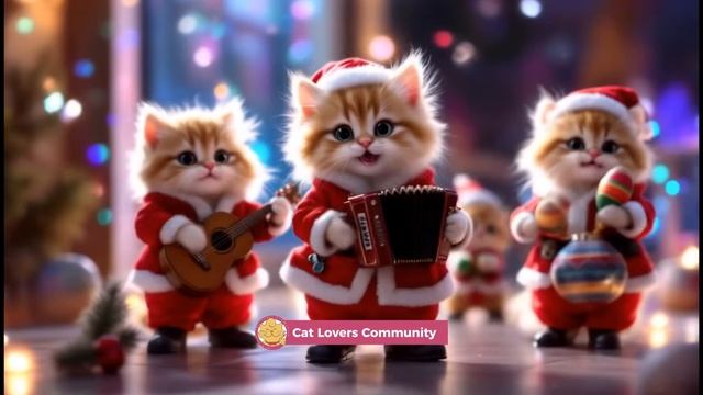 The Purrfect Christmas Kitties 😻🎄#catloverscommunity #catlovers