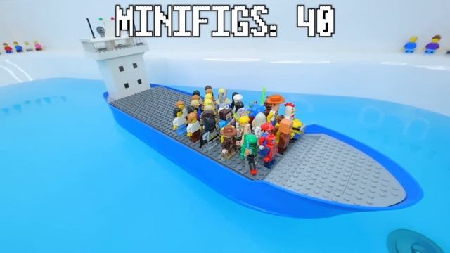 I sunk LEGO BOATS...