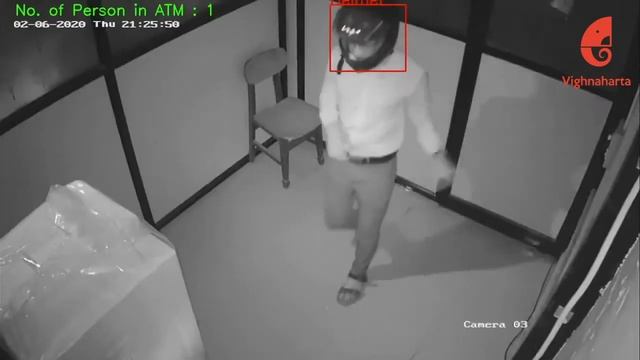 Intrusion Detection System | Vision based anomaly detection for ATMs | Vighnaharta Technologies