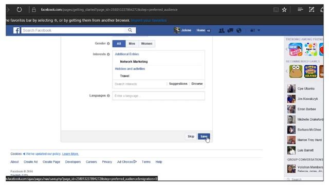 How To Create a Facebook Fan Page (2016)