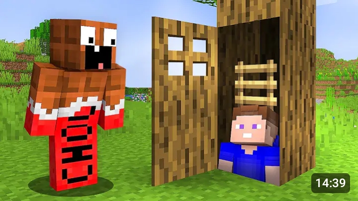Я Построил Самую *ТАЙНУЮ* БАЗУ под ДЕРЕВОМ в Майнкрафт! Minecraft