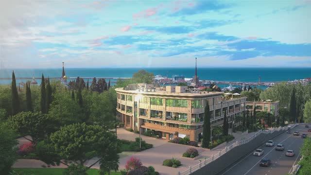 Сочи, Grand Cascade, продажа апартаментов в центре курорта.