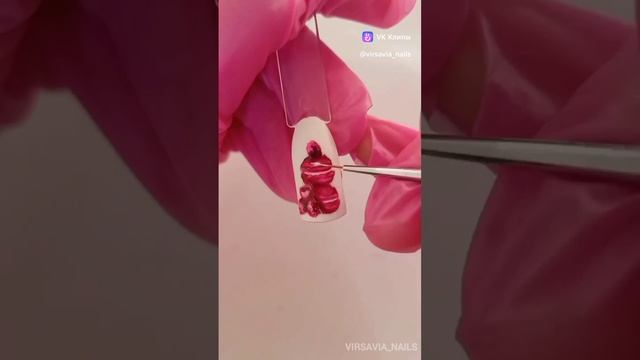 Макаруны. МК. Дизайн ногтей💅🫣