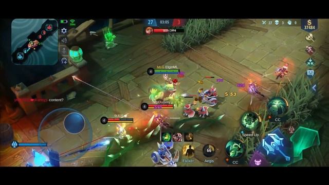 I PLAYED ARMORED TITAN ON MOBILE LEGENDS