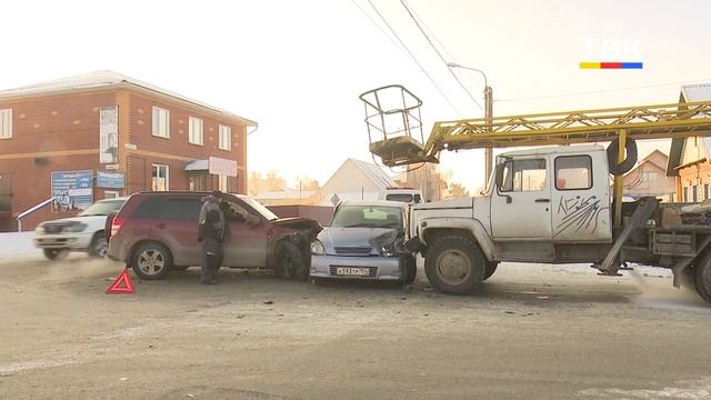 Два ДТП с материальным ущербом произошло в Бердске
