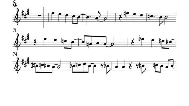 A Samba Song Alto Sax Sheet Music Backing Track Play Along Partitura ( 720 X 1280 )