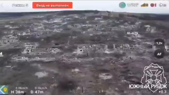 Уничтожение контрольно-корректировочного пункта противника в н.п. Белогоровка. Операторы БпЛА 7 о...