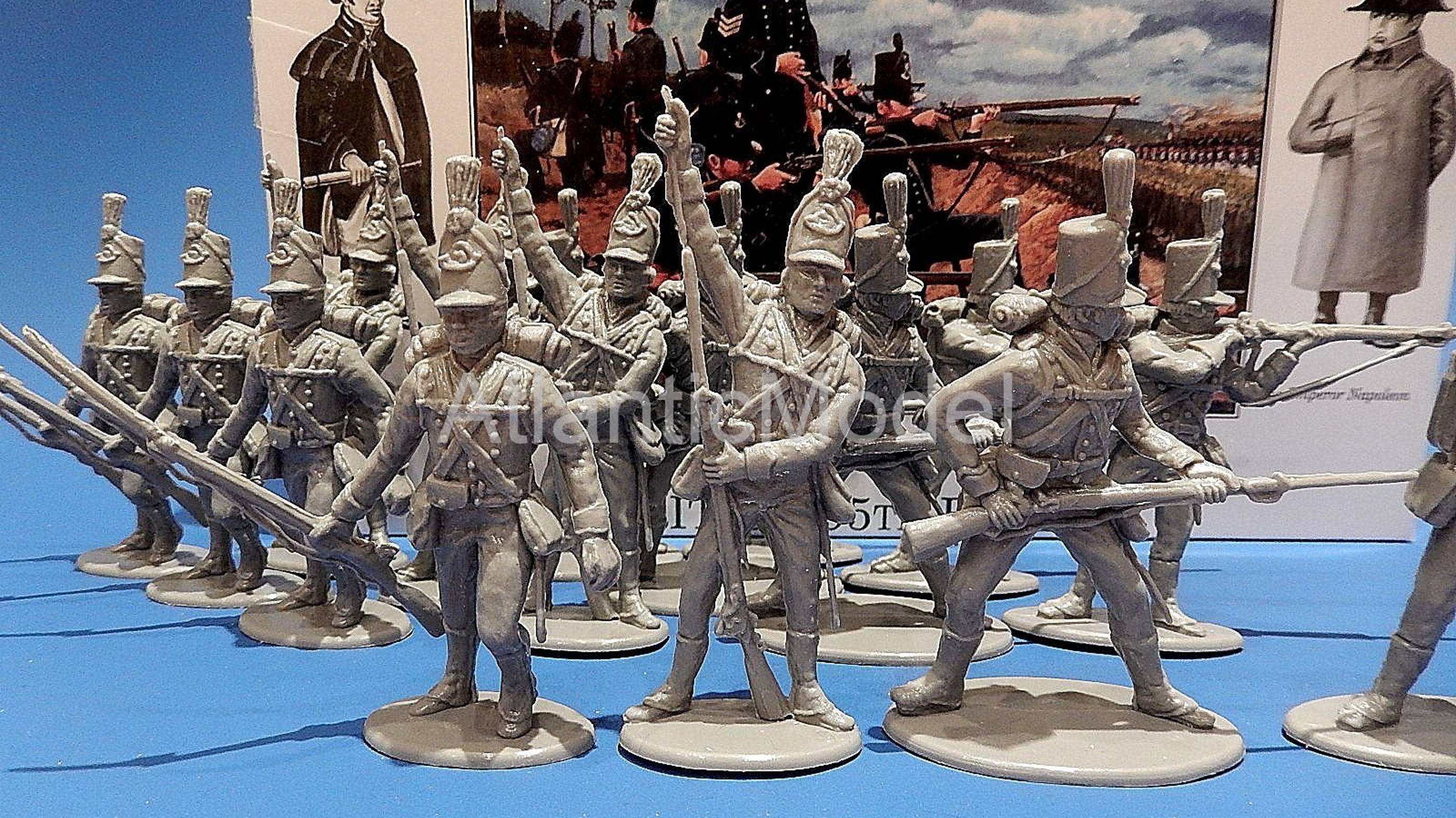 солдатики A Call to Arms Британский 95-й стрелковый полк 16 фигур в коробке