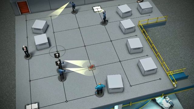 Hitman GO: Definitive Edition (Прохождение) - Уровень 6.10 (25 turns)