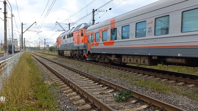 ТЭП70-0063, станция Новгород на Волхове