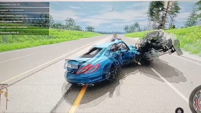 ДТП [дохосанился] игра: beamNG drive