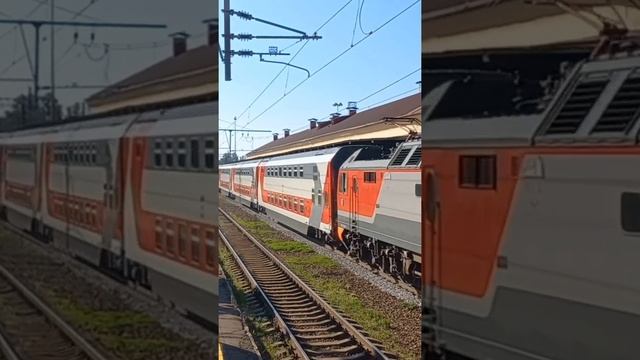 ЭП2К-406, Малая Вишера.#железнаядорога #октжд #ржд #эп2к #электровоз #главныйход #малаявишера #train