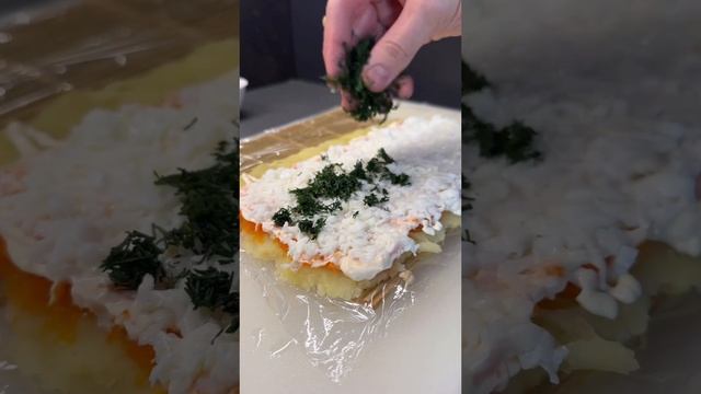 Ролл с лососем