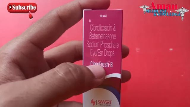 Cprofloxacin & Betamethasone Sodium phosphate ear/eye drop review in Hindi