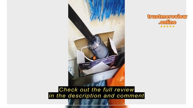 Review Murah Stock Shop Cordless Car Vacuum Cleaner 9900PA Mini Wireless Vacuum Kereta Rechargeable