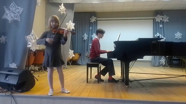 G.Pergolezi "Aria". Ария Перголези. MasanovaTamara 8 y.o.