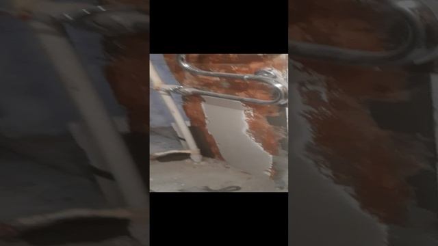 Возведение проема и закладка второго входа