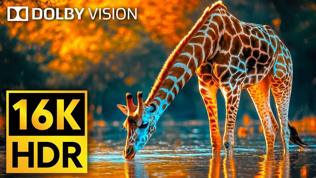 16K VIDEO ULTRA HD Dolby Vision HDR 120fps