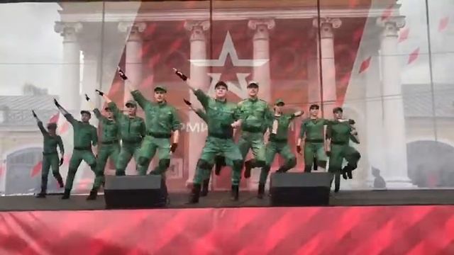 Ансамбль песни и пляски ЗВО в г. Кострома