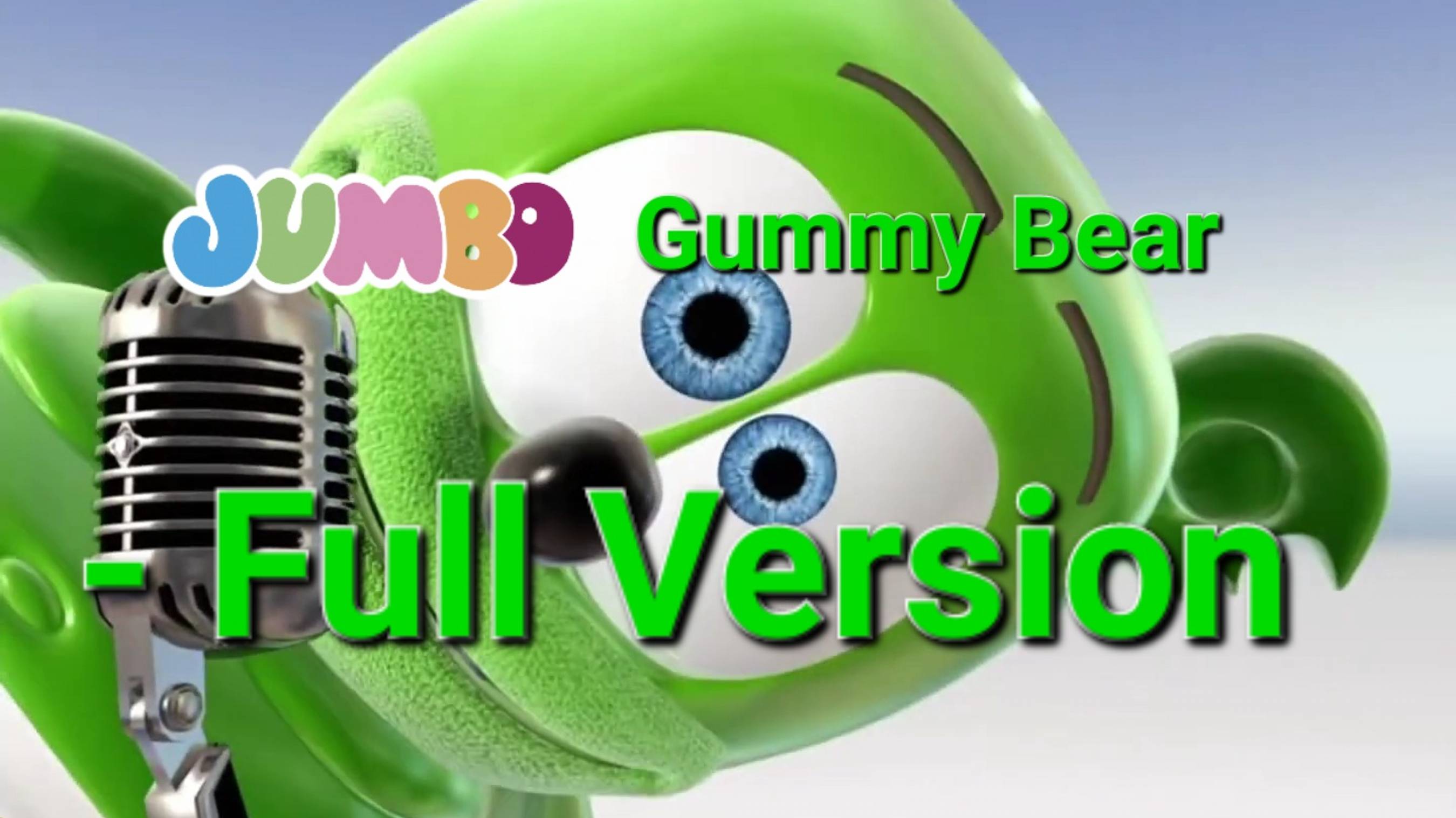 Jumbo Gummy Bear - Full Version