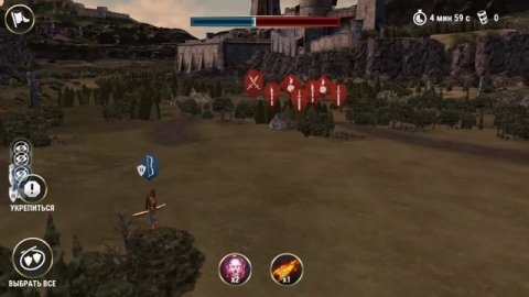 Dawn of titans качаем лучника