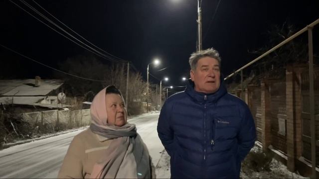 Жители Кировского поблагодарили Владимирскую область за освещение улиц