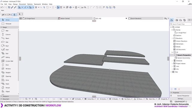 29. Упражнение l 3D-конструирование l Рабочий процесс
