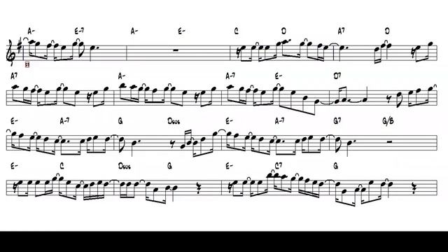 A vida tem dessas coisas - Ritchie 1983 (Alto Sax Eb) _Sheet music_ ( 720 X 1280 )