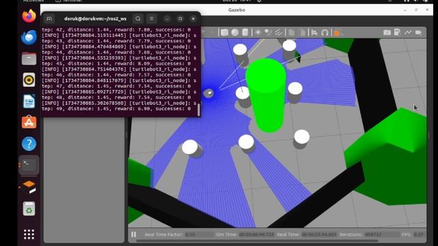 Turtlebot3 ros2 Humble RL