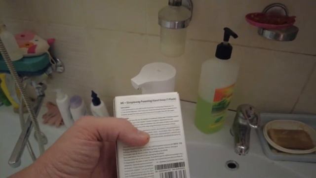 Тест автоматического дозатора мыла Xiaomi Mijia Automatic Foam Soap Dispenser и мыла за 16 рублей