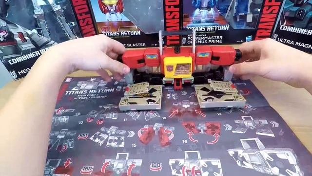 Leader Class Autobot Blaster - Transformers Titans Return by Hasbro | Toy Unboxing Reviews | Robot