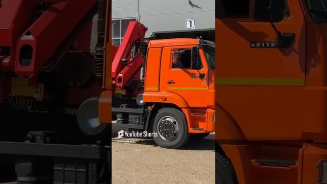 Отгрузка КАМАЗ 45143 с КМУ от 29.08.2024. Автомобиль уезжает в г. Пермь