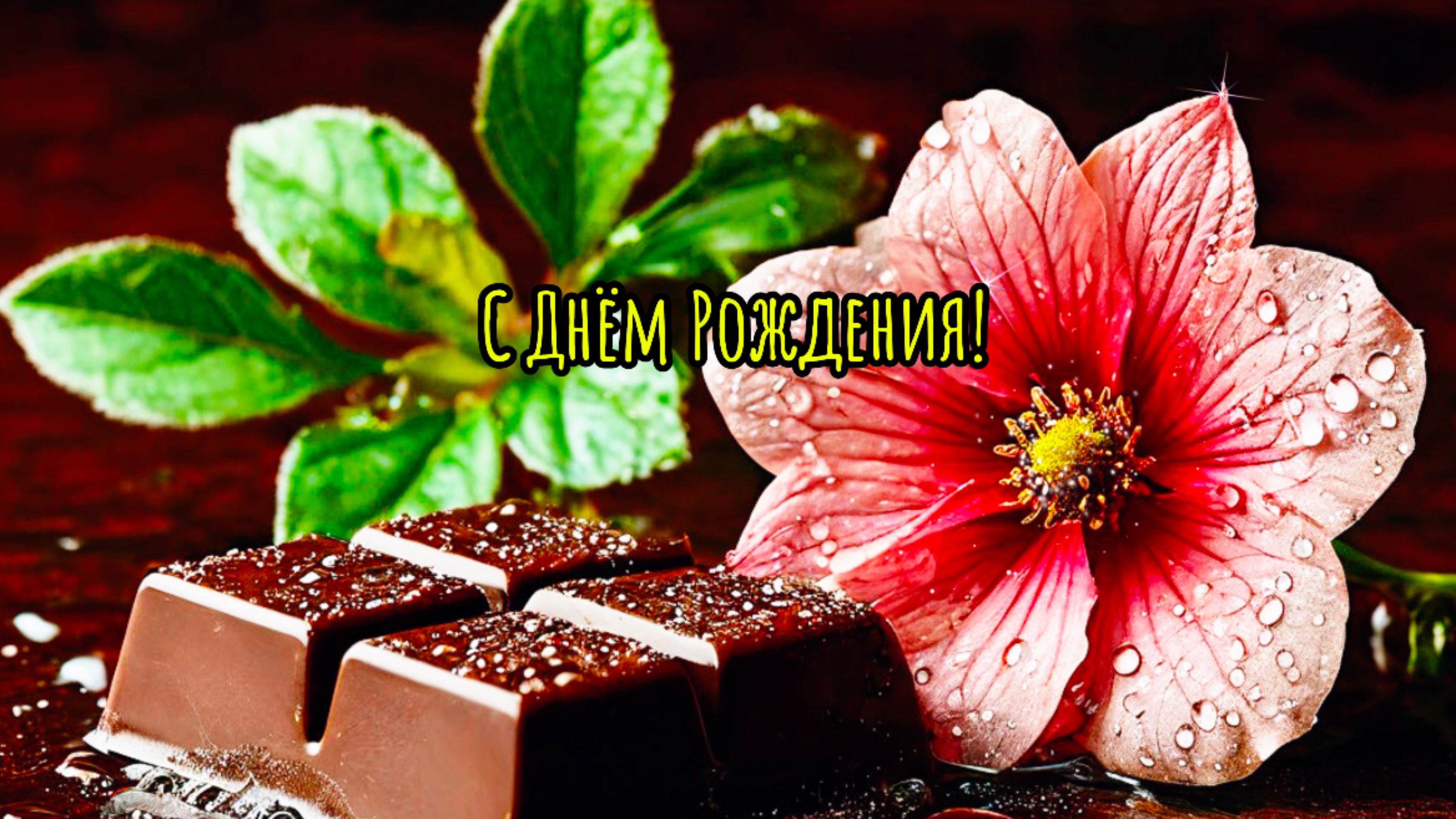 С ДНЁМ РОЖДЕНИЯ! Музыкальная открытка с красивыми поздравлениями для девушки, женщины