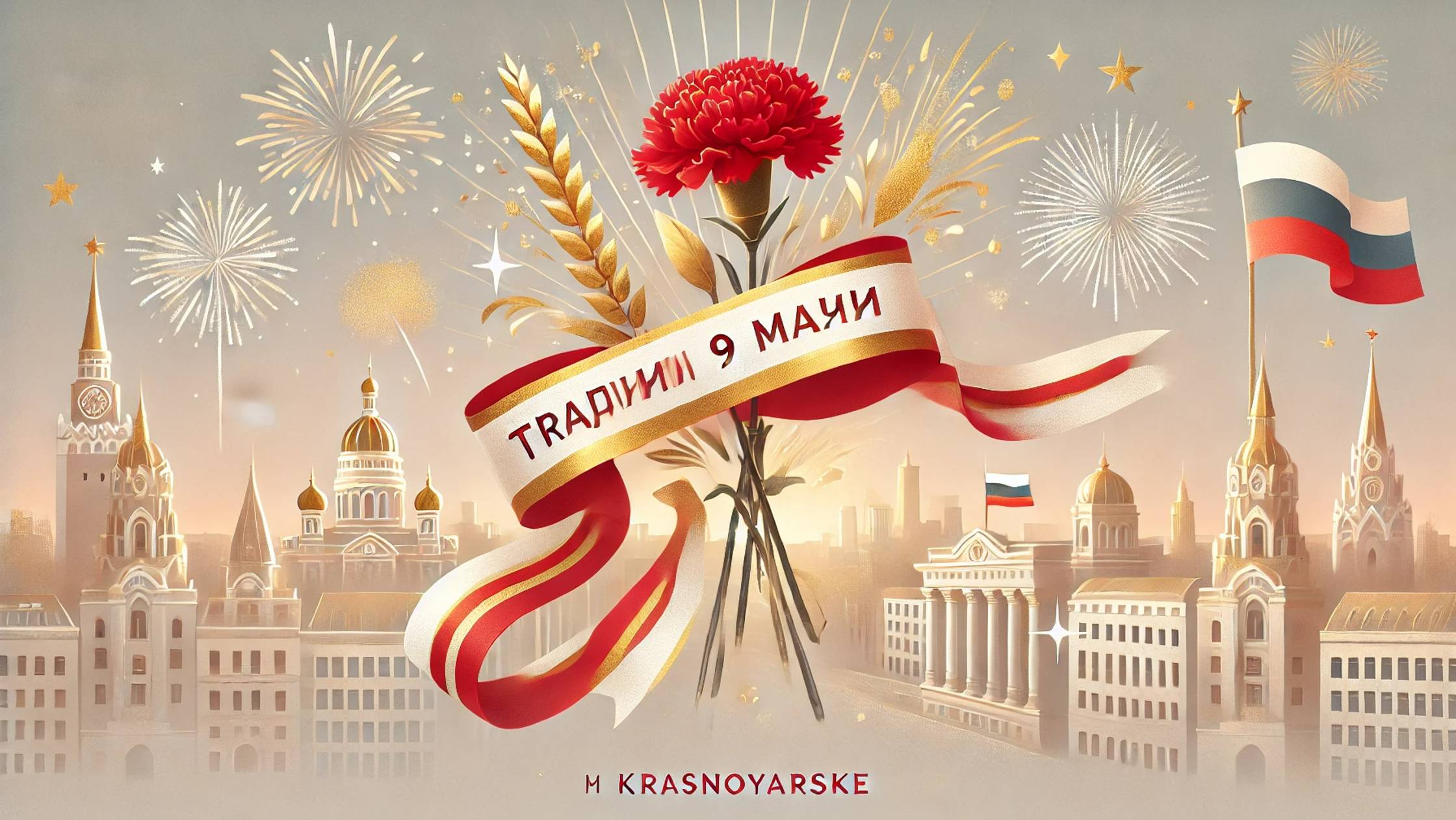 Традиции празднования 9 мая в Красноярске