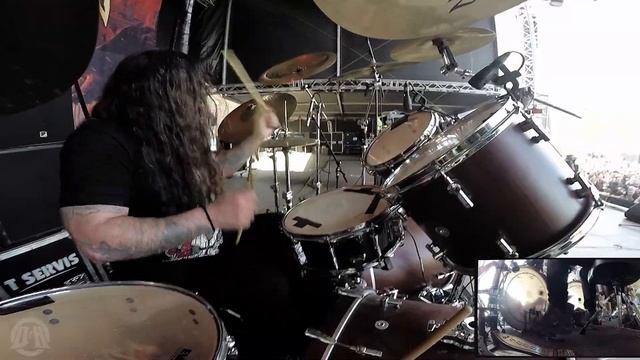 KRISIUN-Apocalyptic Victory-Max Kolesne. Live at _BrutalAssaultOFFICIAL   2023 (Drum Cam)