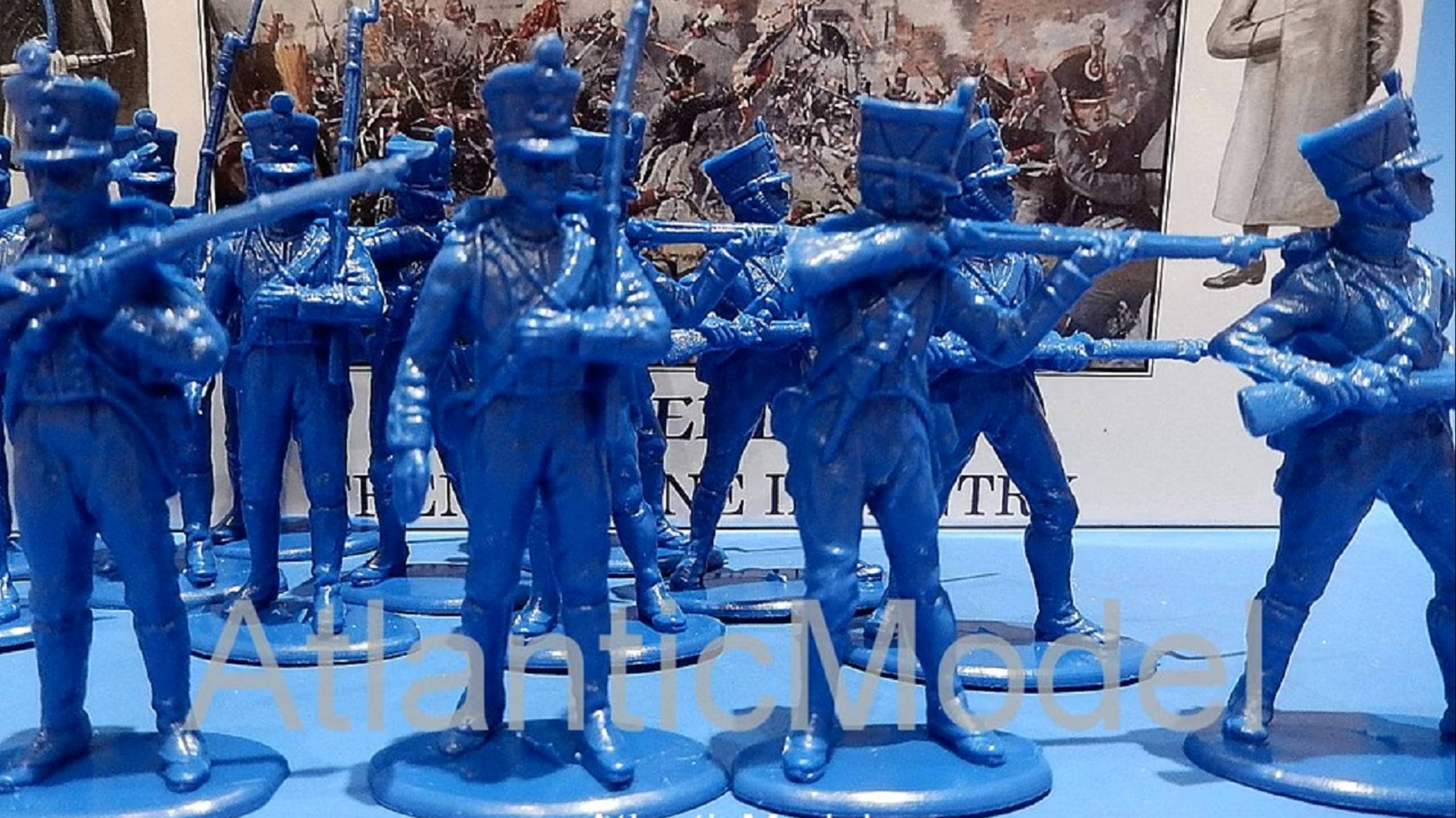 солдатики 1 32 A Call to Arms Французская линейная пехота 16 фигур в коробке