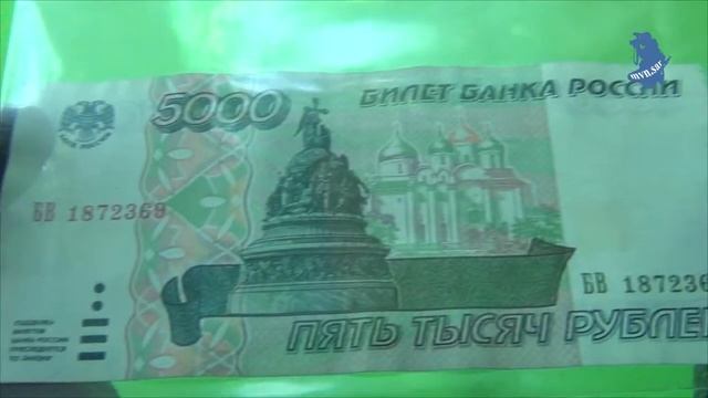 Банкнота 5000 рублей 1995 года . Современная Россия .#541